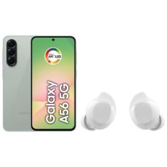 Smartphone Samsung Galaxy A56 256GB 5G 8GB RAM - Verde + Fone de Ouvid