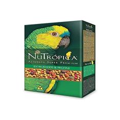 NUTROPICA Ração Nutrópica Para Papagaio Sabor Frutas - 300G