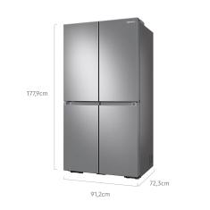 Geladeira Frost Free Samsung French Door 4 Portas com All Around Cooling RF59A7011SR 575L Inox 220V