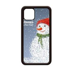 Capa Merry Christmas Snowman Festival para iPhone 12 Pro Max para Apple Mini Mobile Case Shell