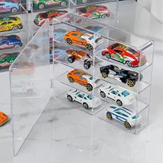 Expositor De Carros De Brinquedo Com Dobradiça 8 Carrinhos