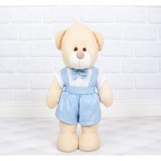URSO DE PELUCIA GIGANTE 60cm FIXO EM PÉ PARA DECORAÇÃO - CKD CONFECCOE