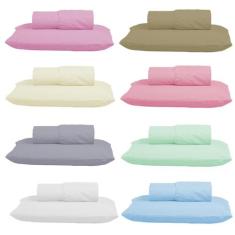 Jogo De Lençol Solteiro Algodão 300 Fios 2 Peças Cama Box Infantil - M