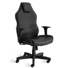 Cadeira Gamer Flex Giratória 5033 C/br 8317 - Flex Cadeiras, Preto-Pre
