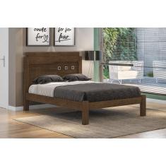 Cama Casal Letícia Malbec Framar Móveis