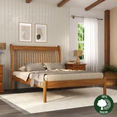 Cama Napoli 1,60 - 100% madeira maciça - Moveis Nathalia