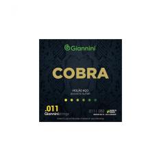 Encordoamento Para Violão Aço Cobra .011 Bronze Geeflk