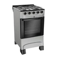 Fogão 4 Bocas Mueller MFI4BC Titanium Mesa Esmaltada Bivolt, Bivolt