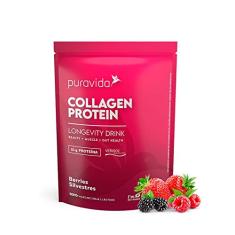 Collagen Protein Berries Silvestres hidrolisado Puravida Verisol 450g