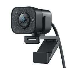 Webcam Full HD Logitech For Creators StreamCam Plus para Streaming e Criação de Conteúdo com Microfone Embutido, 1080p 60fps, Autofoco Inteligente, Conexão USB-C e Tripé Incluso