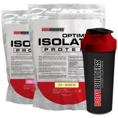 Kit Optimum Isolate Whey Protein 2Kg+ Optimum