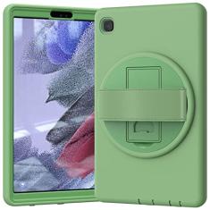 ORIbox Capa Morandi para Samsung Galaxy Tab A7 Lite [8,7 polegadas] 2021, proteção contra quedas de corpo inteiro à prova de choque, 3 em 1 com suporte de 360 °/alça de mão