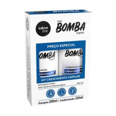 Kit Shampoo + Condicionador Sos Bomba Original 200ml - Salon Line