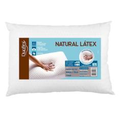 Travesseiro Natural, Duoflex, Branco, Espuma 100% Látex