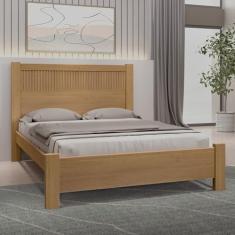 Cama Casal 153x118x200cm 100% Mdf Premium Ripada Cinamono