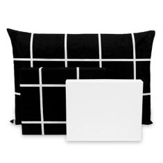 Jogo de Lençol Solteirão 4 pçs Percal Flex Estampado 400 Fios Toque Ac