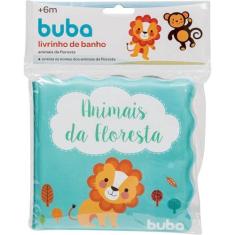 Livrinho de banho animais da floresta buba, ., UN