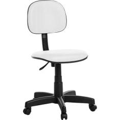 Cadeira Escritorio Giratoria Secretaria material sintético Vermelho - 