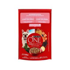 Ração Úmida para Cachorro Adulto Sachê Purina One - Superfoods Salmão 