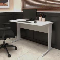 Mesa Escrivaninha de Estudos 120cm x 60cm Pé Metal F5 Office - F5 Offi