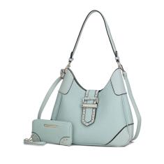 Bolsa de ombro mkf Collection Juliette Vegan Leather com carteira