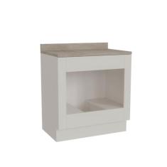 Balcão para Forno de Embutir 80cm Arizona CabeCasa MadeiraOriginals - 