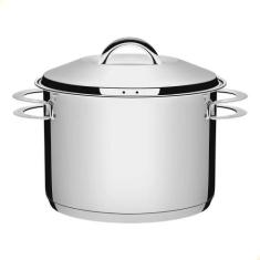 Caldeirão Tramontina Solar em Aço Inox Fundo Triplo com Tampa e Alças 