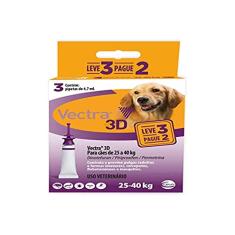 Ceva Antipulgas Vectra 3D Para Cães 25 A 40Kg - Compre 2 Leve 3