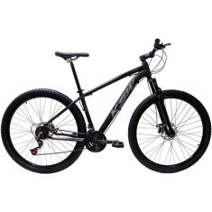 Bicicleta Aro 29 Ksw Xlt 24v Freio A Disco Suspensão Mountain Bike Alumínio - Preto\Prata