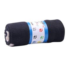 Cobertor macio e quente canil bonito padrão gatinho cachorro cama almofada de dupla face sofá