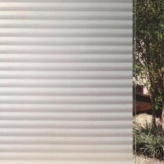 Pelicula Eletrostatica para Box de Vidro Blindex Jateado Faixas Degrad