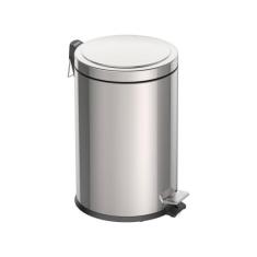 Lixeira Aco Inox Com Pedal 20 Litros - Tramontina, Inox