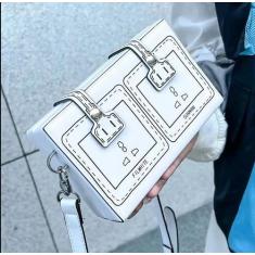 Bolsa de ombro impermeável 2D - Armarinhos Beaba, Branco