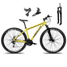 Bicicleta Aro 29 Absolute Nero 5 Alumínio 24v Câmbios Shimano Suspensão com Trava no Ombro-Unissex