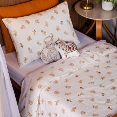 Jogo de Lençol Solteiro 03 Peças 100% Algodão Percal 150 fios Modernin