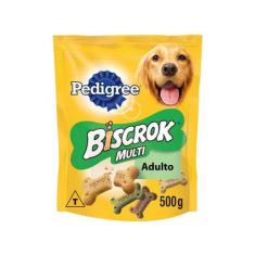 Biscoito para Cachorro Pedigree Biscrok Multi - Adulto 500g