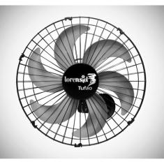 Ventilador de Parede Tufão 50cm Preto M2 Loren Sid, Bivolt