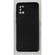 Capa Capinha Silicone Aveludada Premium Galaxy a31 - HHW, preto