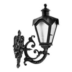 Arandela De Ferro Colonial Sinhá 1513P Cor Preta - Incolustre