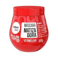 Máscara Matizadora Salon Line todecacho Vermelha 300g
