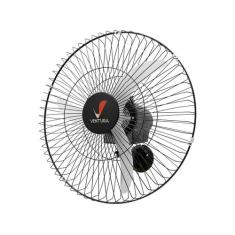 Ventilador de Parede 60cm Ventura Oscilante Preto Bivolt Ventidelta - 