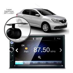 Central Multimídia Mp5 Logan Expression Câmera Bt Espelha