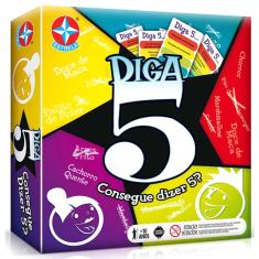 Jogo De Tabuleiro Diga 5 Estrela