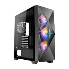 Gabinete Gamer ANTEC DF800 FLUX Lateral de Vidro Temperado Micro ATX/M