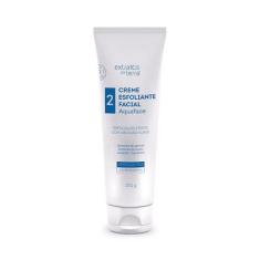 Aquaface creme esfoliante 250g extratos da terra