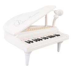 Teclado de Piano Infantil, Piano de Teclado Eletrônico de 31 Teclas Com Microfone, Brinquedo de Instrumento Educacional de Música Portátil para 3+ Meninas e Meninos, Iniciantes
