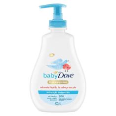 Sabonete Líquido Baby Dove da Cabeça aos Pés Hidratação Enriquecida 400ml