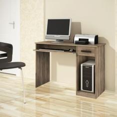 Mesa para Computador Escrivaninha Suporte Teclado Rústico
