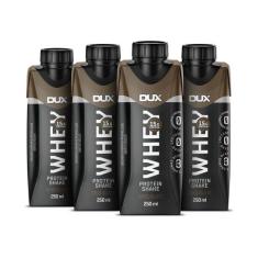 Whey protein shake - 250ml (pack c/ 4 unidades) - Dux Nutrition, Choco