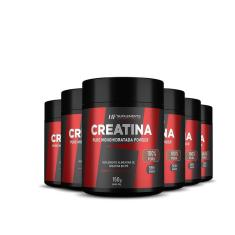 6X Creatina Em Pó 3G Pura Hf Suplements 150G